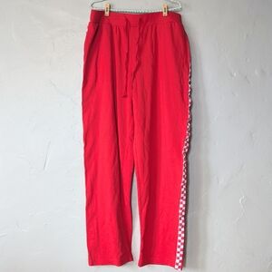 Disney Pixar Cars Lightning McQueen Checkered Joggers - Large